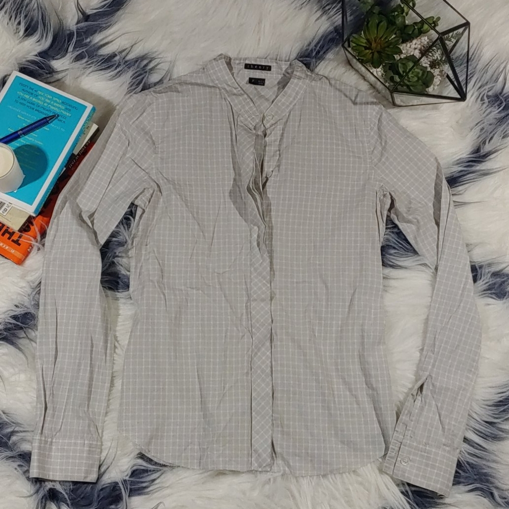 Theory Button Up - image 4